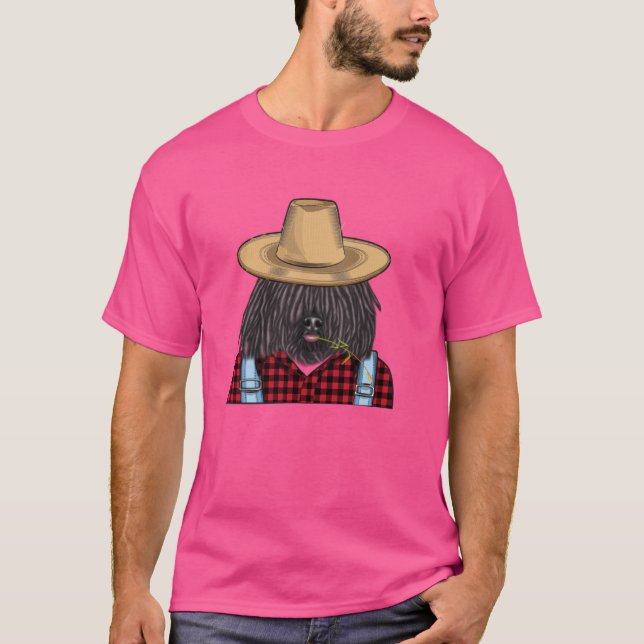 Camiseta Perro agricultor Pulik (Anverso)