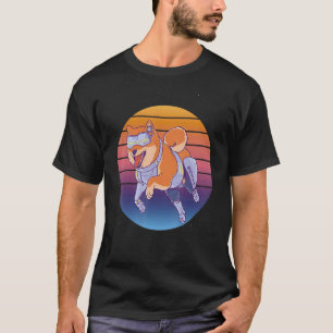 Camiseta Perro Akita Retro Vintage Shiba Inu Akita Perro