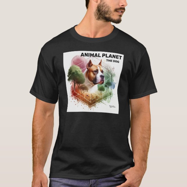 Camiseta Perro al aire libre en Printe de la Naturaleza - A (Anverso)