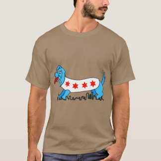 Camiseta Perro al estilo de Chicago
