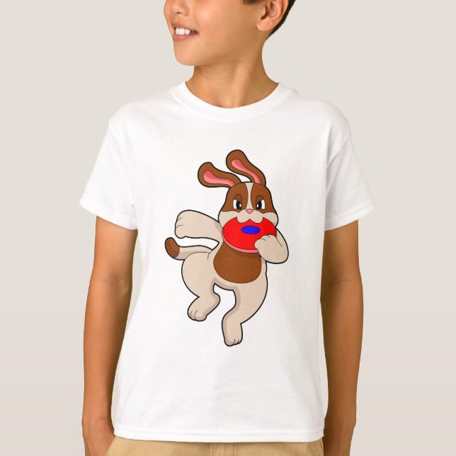 Camiseta Perro al jugar (Anverso)