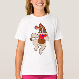 Camiseta Perro al jugar