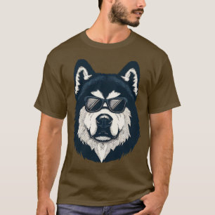 Camiseta Perro Alaska Malamute fresco
