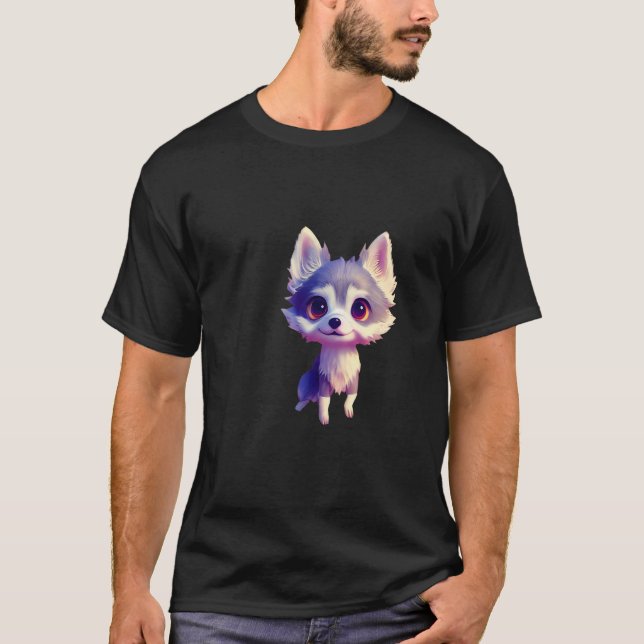 Camiseta Perro Alaskan Klee Kai  Alaskan Klee Kai (Anverso)