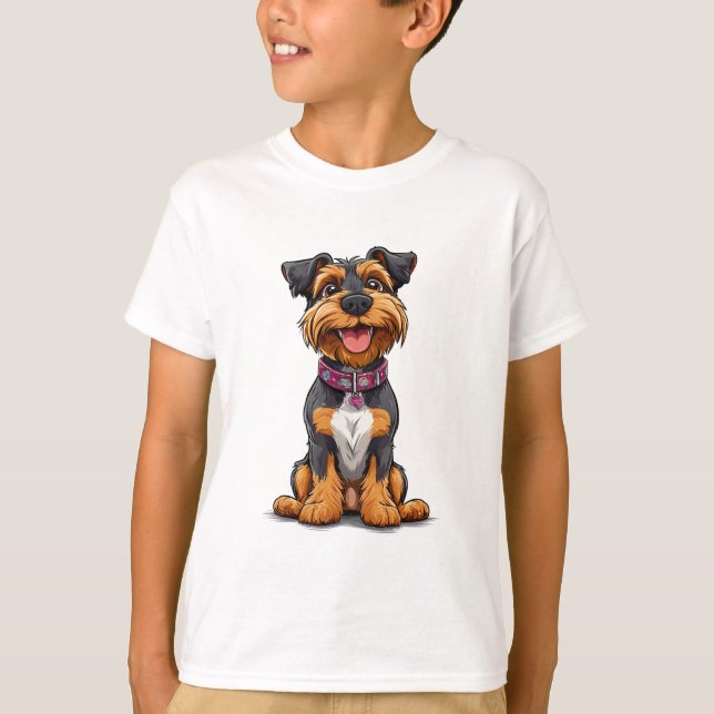 Camiseta Perro alegre (Anverso)