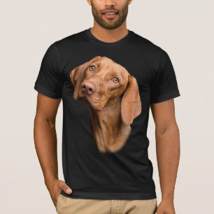 Camiseta Perro alemán de Brown del indicador de pelo corto