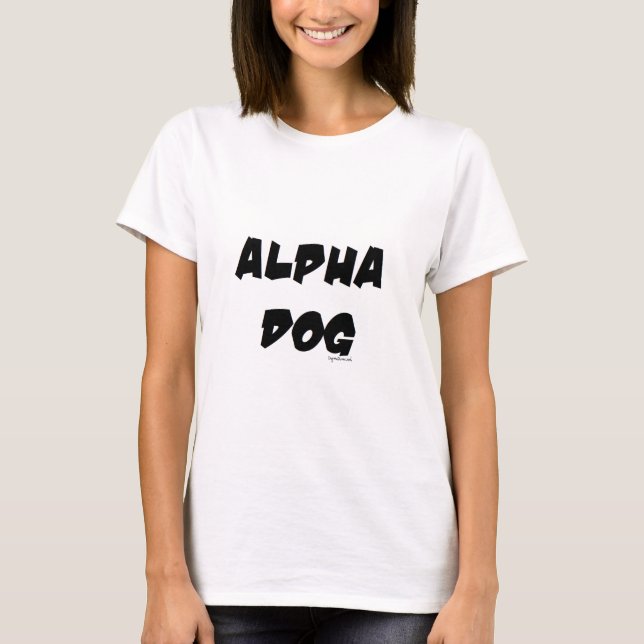 Camiseta Perro Alfa (Anverso)