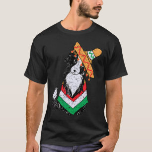 Camiseta Perro Amante Border Collie Cinco De Mayo