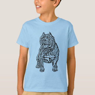 Camiseta Perro americano del matón