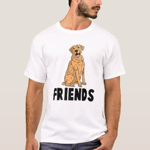 Camiseta Perro - Amigos - Disfraz Silly - 2 De Los 2 Mejore