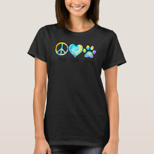 Camiseta Perro Amor Perro Mamá Perro Papas de Paz Perros de