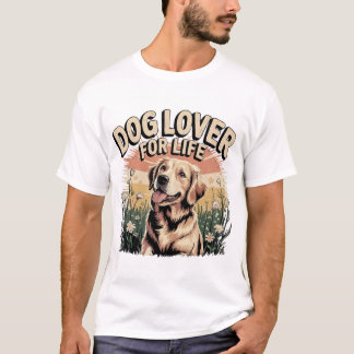 Camiseta "Perro Amor Por La Vida"