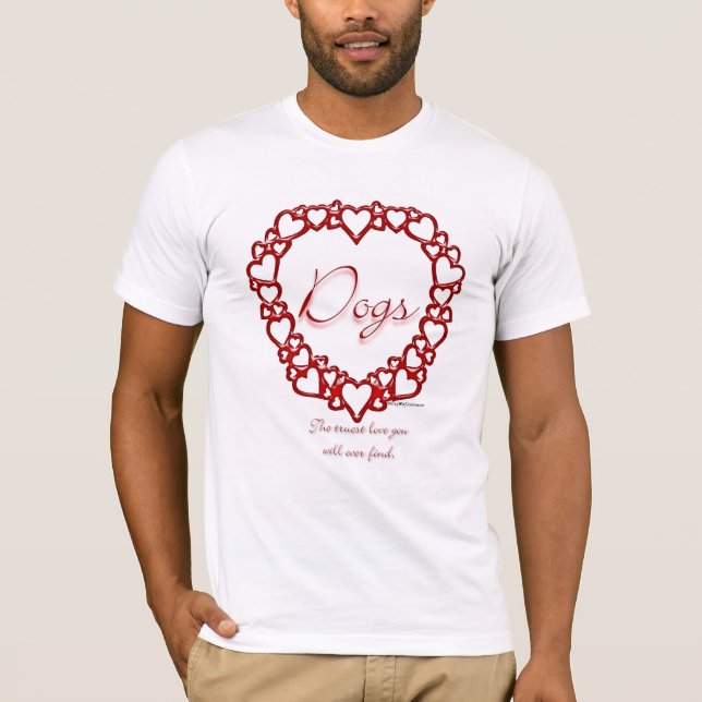 Camiseta Perro amor verdadero (Anverso)