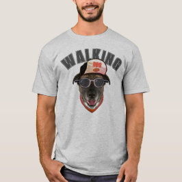 Camiseta Perro andando