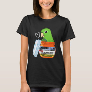 Camiseta Perro antidepresivo lindo I Perro verde