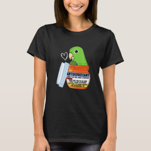 Camiseta Perro antidepresivo lindo I Perro verde