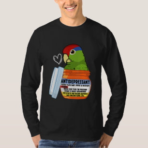 Camiseta Perro antidepresivo lindo soy mexicano de cabeza r