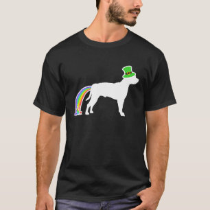 Camiseta Perro arcoiris Staffordshire Bull T