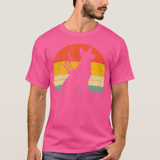 Camiseta Perro Arquero Divertido Tiro Con Arco
