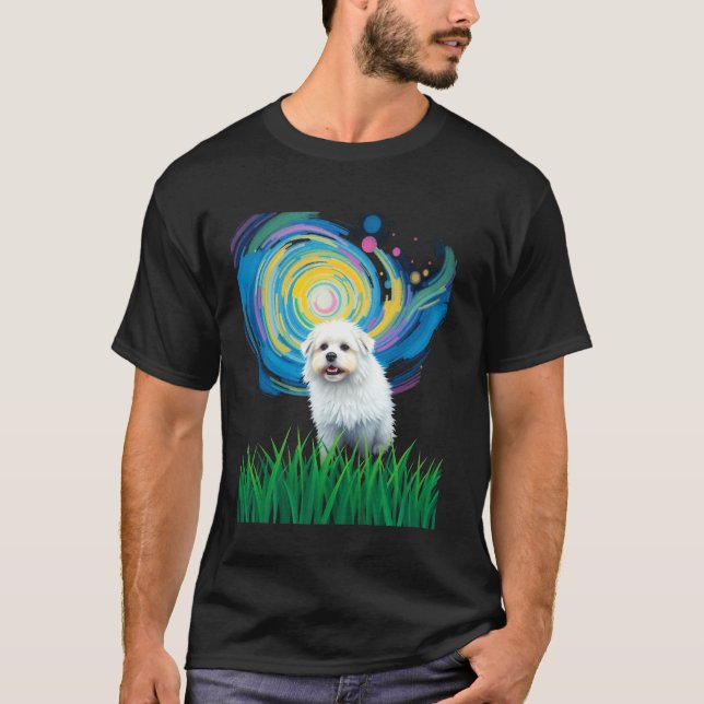 Camiseta Perro Artístico (Anverso)
