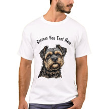 Perro asador de Bruselas personalizable