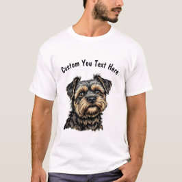 Camiseta Perro asador de Bruselas personalizable