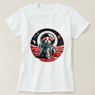 Camiseta Perro astronauta - Aventura espacial cósmica canin