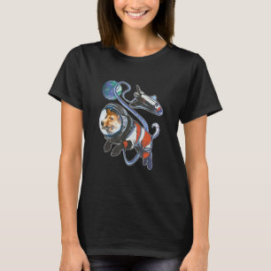 Camiseta Perro Astronauta Corgi
