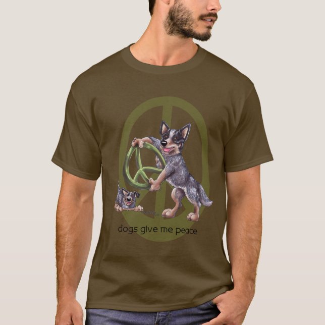 Camiseta Perro australiano del ganado (Anverso)