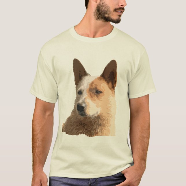 Camiseta Perro australiano del ganado (Anverso)
