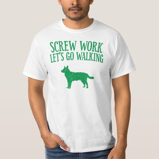 Camiseta Perro australiano del ganado (Anverso)