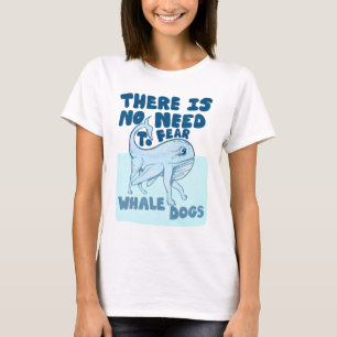Camiseta Perro ballena criatura divertida