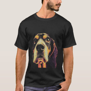 Camiseta Perro Basset Hound Antiguo