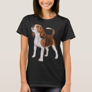 Camiseta Perro beagle acuarela
