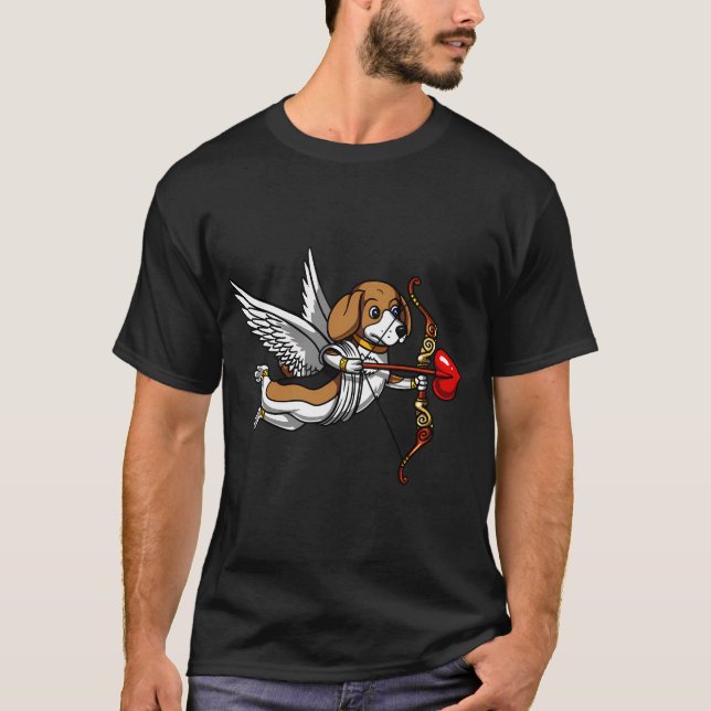 Camiseta Perro Beagle Adorable (Anverso)
