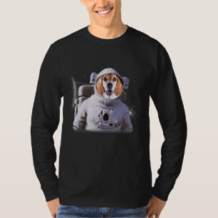 Camiseta Perro Beagle Astronauta Profundo en el espacio cós