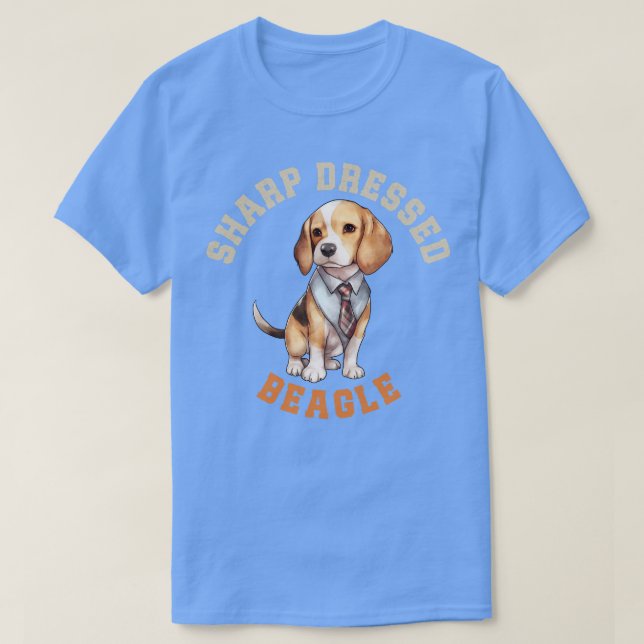 Camiseta Perro Beagle Cute (Diseño del anverso)