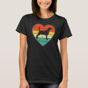 Camiseta Perro Beagle Cute Lover El día de San Valentín Div