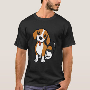 Camiseta Perro Beagle Cute Presenta Mascota De Animales Cac