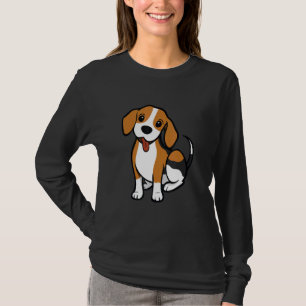 Camiseta Perro Beagle Cute Presenta Mascota De Animales Cac