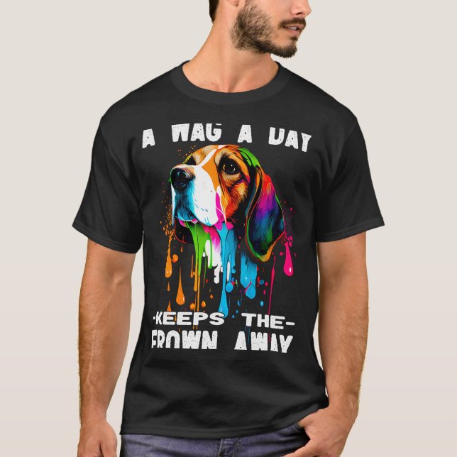 Camiseta Perro Beagle Dueño de Perro 1 (Anverso)