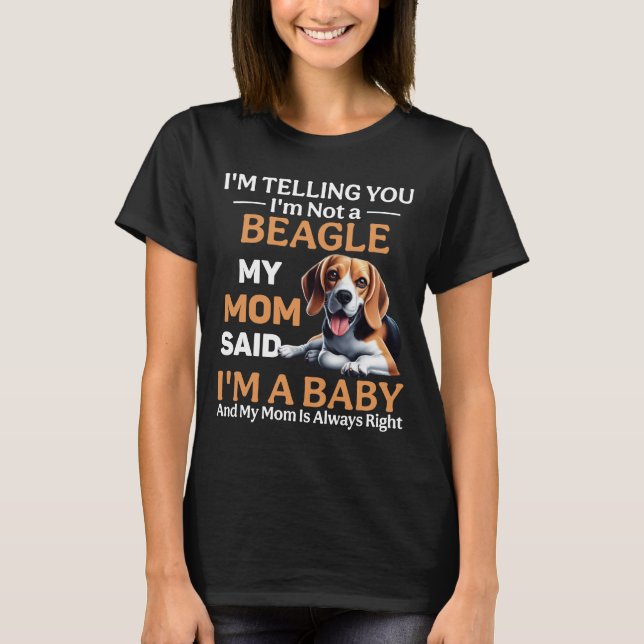 Camiseta Perro Beagle Funny (Anverso)