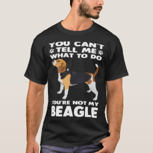Camiseta Perro Beagle No eres mi Beagle