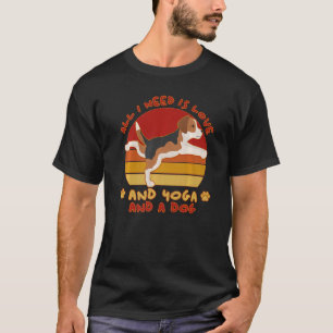 Camiseta Perro Beagle Perro Beagle Perrito Dueño De Yoga Pe