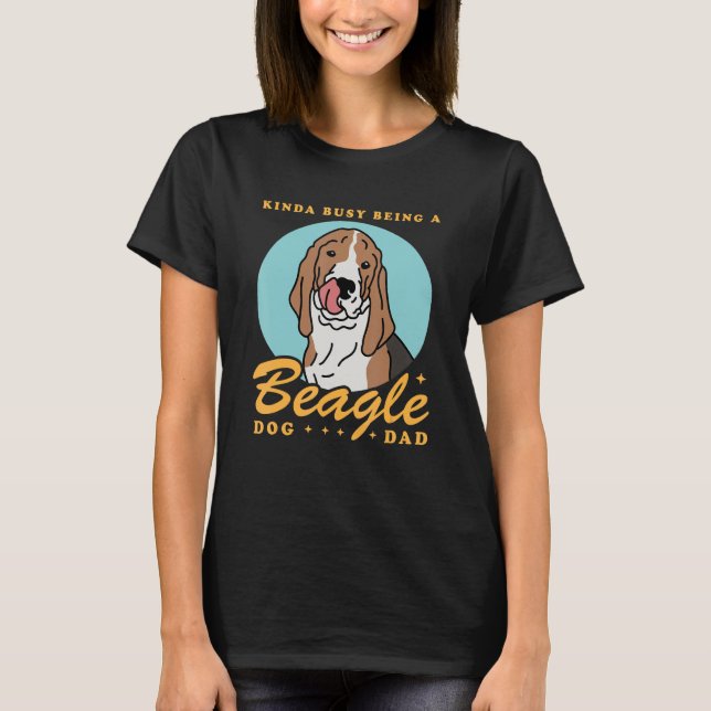 Camiseta Perro Beagle Perro Papá Perro Perro Beagle 1 (Anverso)