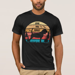 Camiseta Perro Beagle Retro Vintage