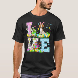 Camiseta Perro Beagle Semana Santa Huevos Caza Amor Beagle