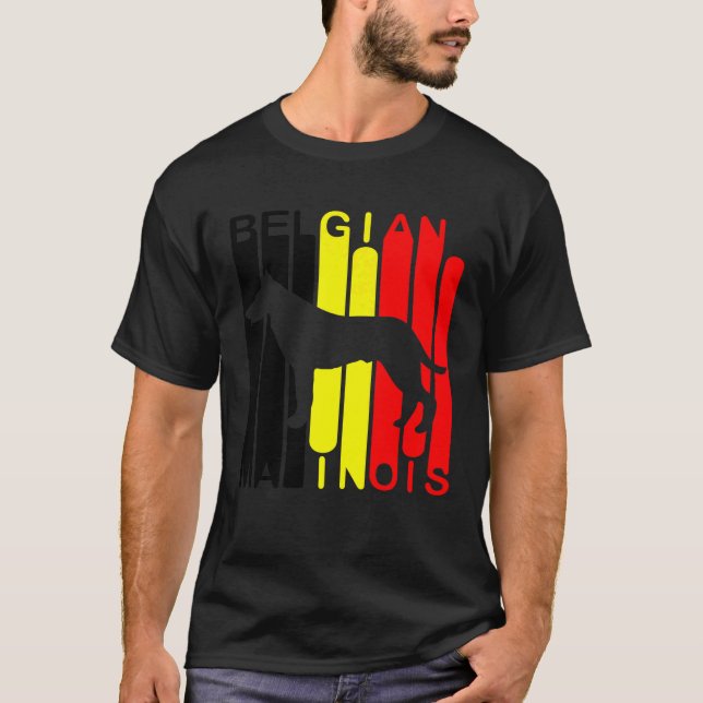 Camiseta Perro belga malinois (Anverso)