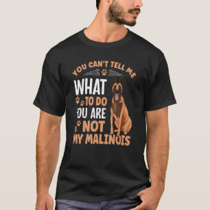 Camiseta Perro belga malinois para propietario belga de Mal