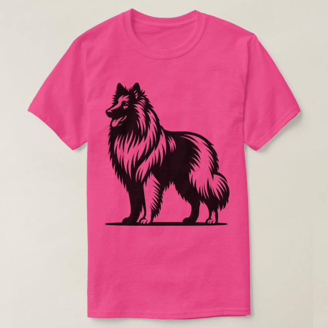 Camiseta Perro belga Tervuren (Diseño del anverso)